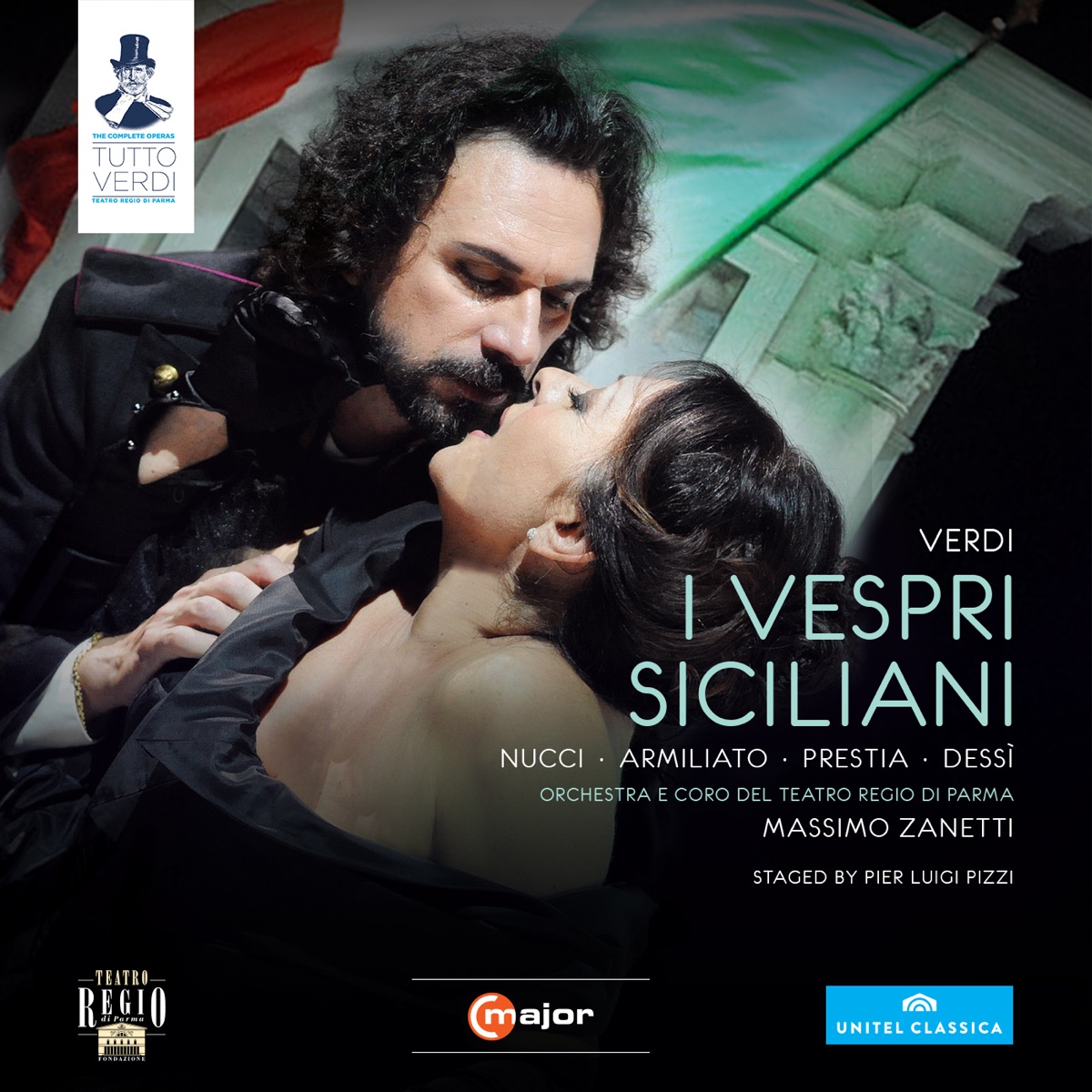 Verdi: I vespri Siciliani by Leo Nucci, Fabio Armiliato, Giacomo Prestia, Daniela Dessi, Parma Teatro Regio Orchestra & Massimo Zanetti album cover