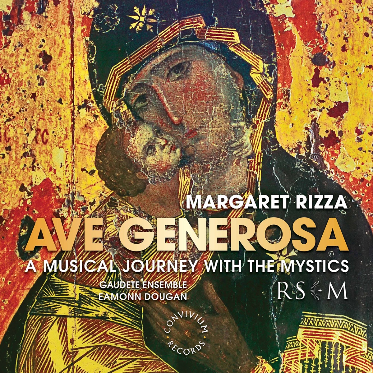 Ave Generosa: A Musical Journey with the Mystics by Gaudete Ensemble & Eamonn Dougan album cover