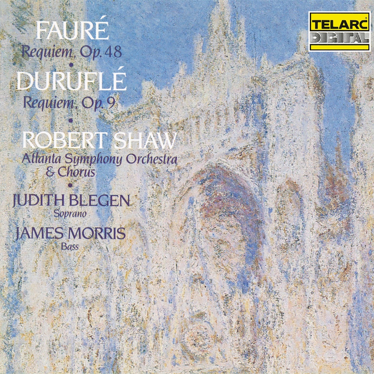 Fauré: Requiem, Op. 48 - Duruflé: Requiem, Op. 9 by Robert Shaw, Atlanta Symphony Orchestra & Atlanta Symphony Orchestra Chorus album cover