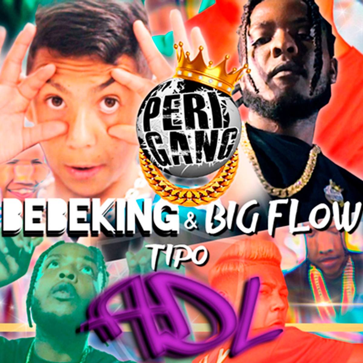 Tipo A.D.L - Single by Mc Bebe King & Big Flow album cover