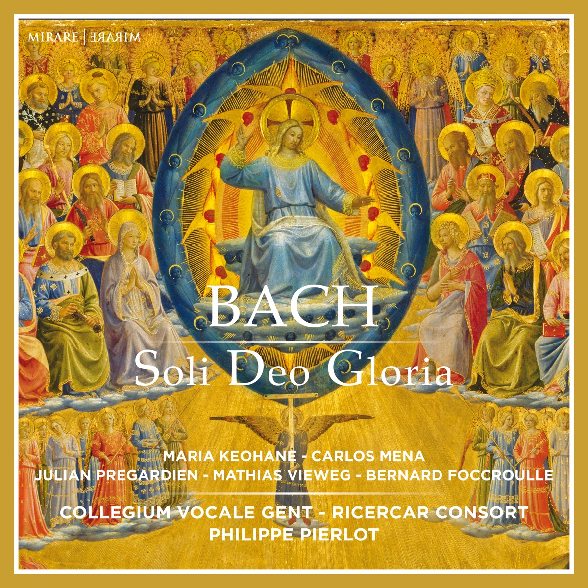 Soli Deo Gloria by Collegium Vocale Gent, Ricercar Consort, Philippe Pierlot, Maria Keohane & Carlos Mena album cover