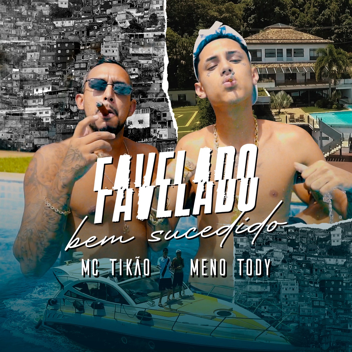 Favelado Bem Sucedido - Single by MC Tikão & Meno Tody album cover