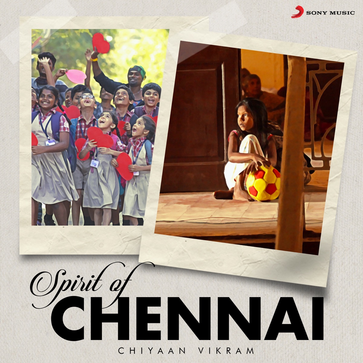 Spirit of Chennai - Single by S.P. Balasubrahmanyam, Shankar Mahadevan, Hariharan, Aruna Sairam, Sujatha, Vijay Prakash, Karthik, Manikka Vinayagam, S.P. Charan, Chinmayi Sripada, Haricharan, Naresh Iyer, Shweta Mohan, Darshana KT, Suchitra, Shakthisree Gopalan, Vijay Gopal, Gopal Rao, Gana Bala, Anthony Daasan, Marana Gana Viji, Devnath Bhaskara, Dhruv, Akshita, R. Parthiepan, Vikram, Siddharth, Kaaka Muttai Ramesh & Ksheera album cover