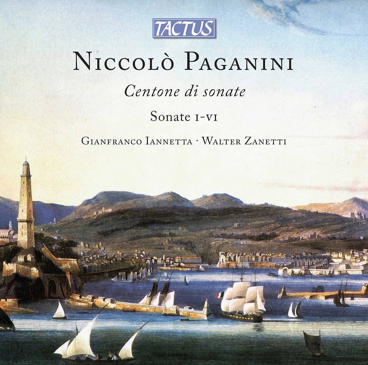 Paganini: Centone di sonate, Op. 64, MS 112 A by Gianfranco Iannetta & Walter Zanetti album cover