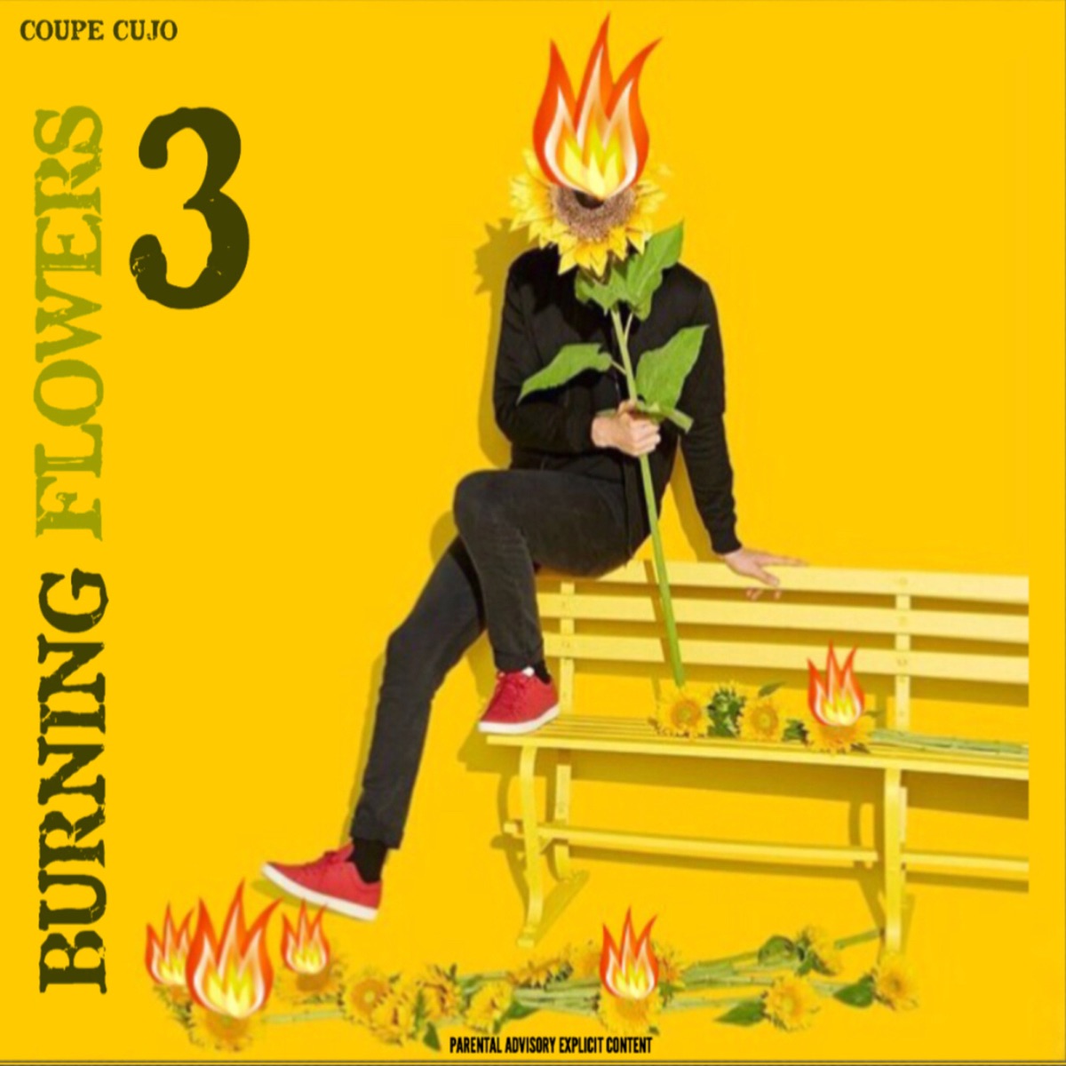 Burning Flowers 3 - EP by Coupe Cujo album cover