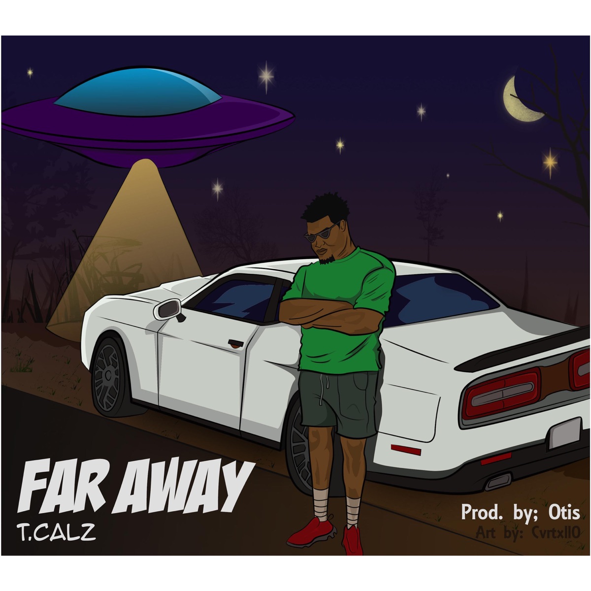Far Away - Single by T.Calz album cover