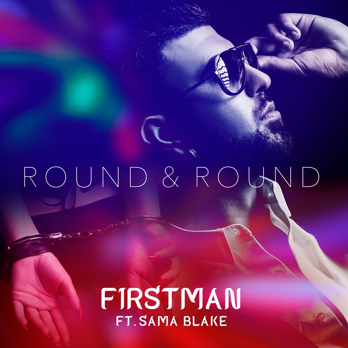 Round & Round (feat. Sama Blake) - Single by F1rstman album cover