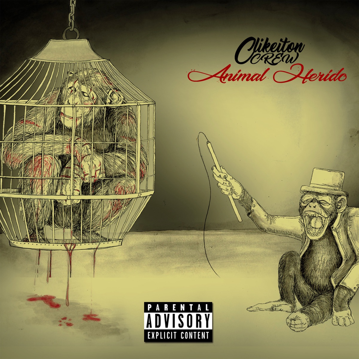 Animal Herido by Clikeiton Crew album cover