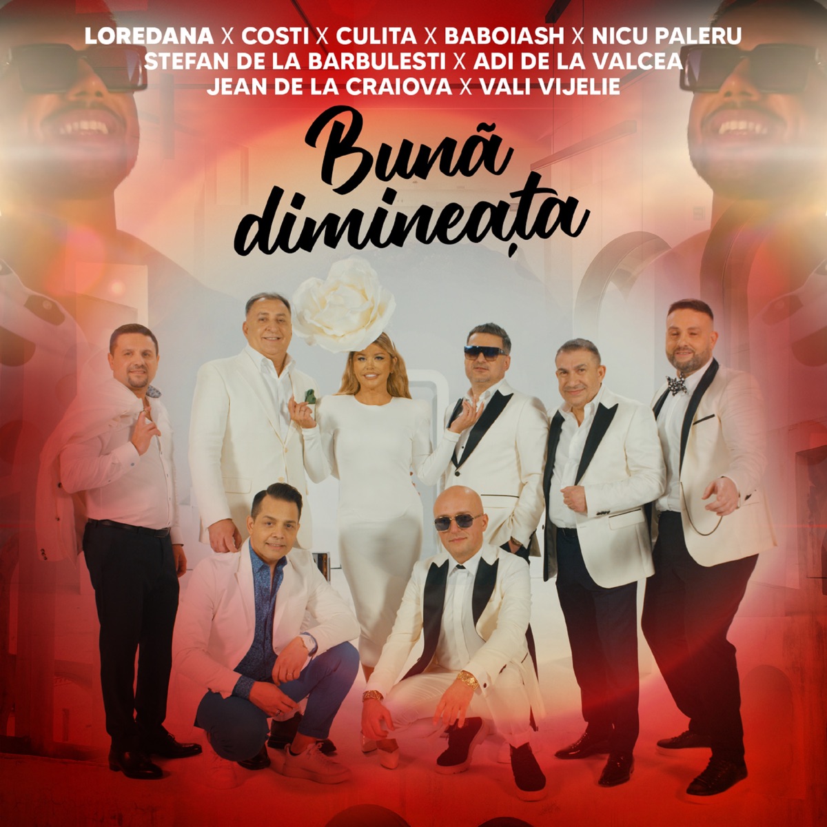 Buna dimineata (feat. Baboiash, Nicu Paleru, Stefan de la Barbulesti, Adi de la Valcea, Jean de la Craiova & Vali Vijelie) - Single by Loredana, Costi & Culita Sterp album cover