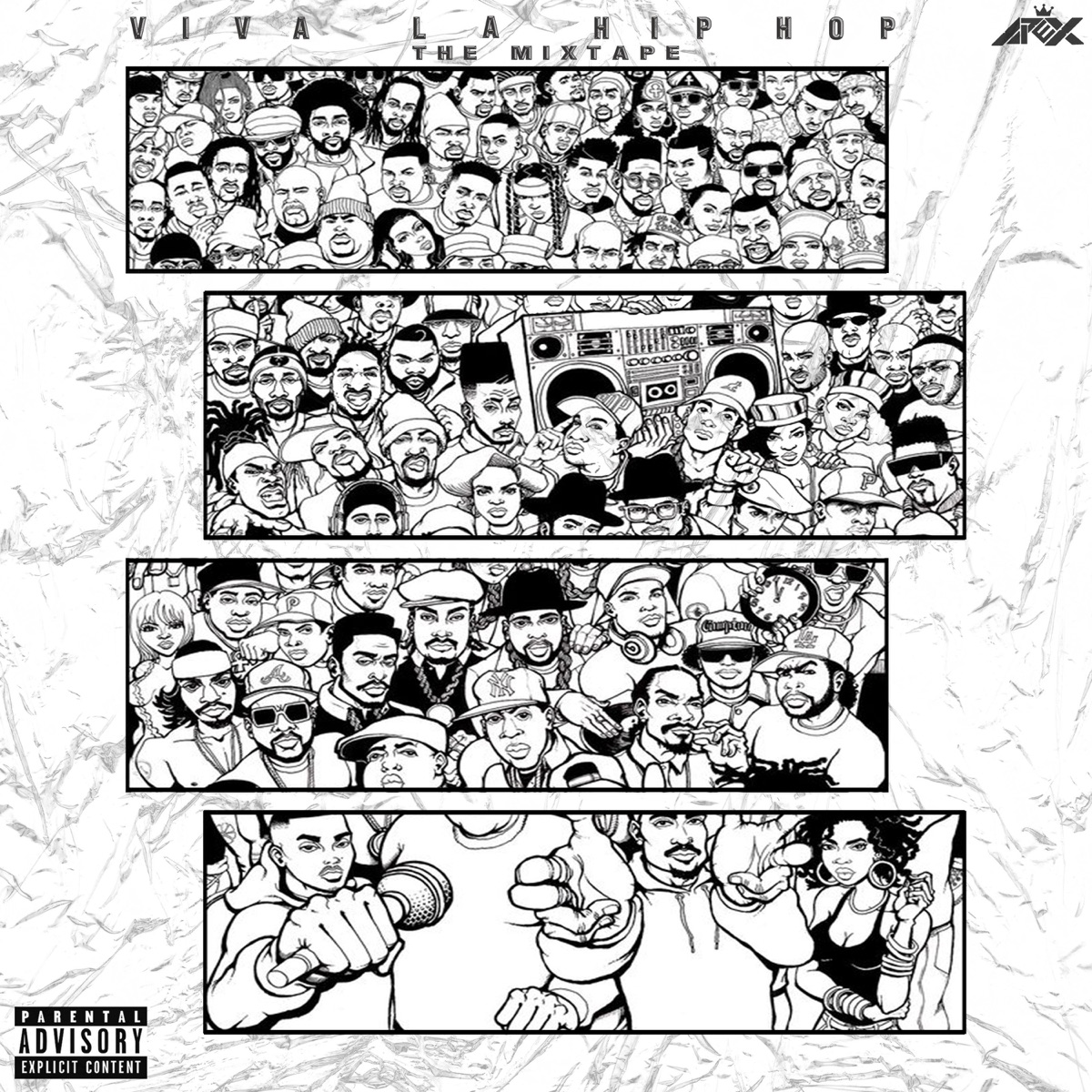 Viva La Hip Hop - EP by We Are Apex, The Prophet & Mr. Snob album cover