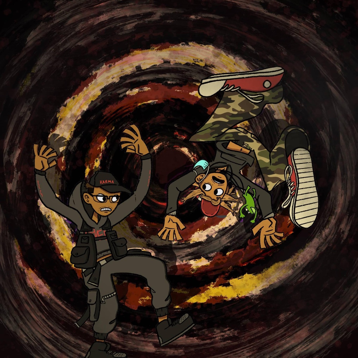 Black Hole (feat. Chinaman) - Single by Karma SF album cover