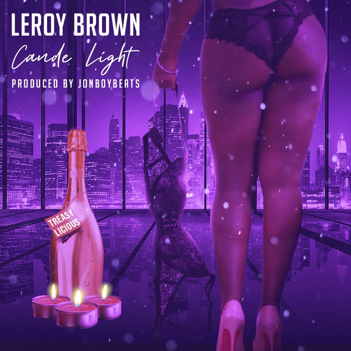 Candle Light - Single by leroy brown album cover