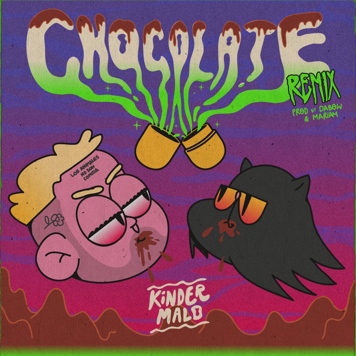 Chocolate (Remix) - Single by Kinder Malo, Dabow & mariam album cover
