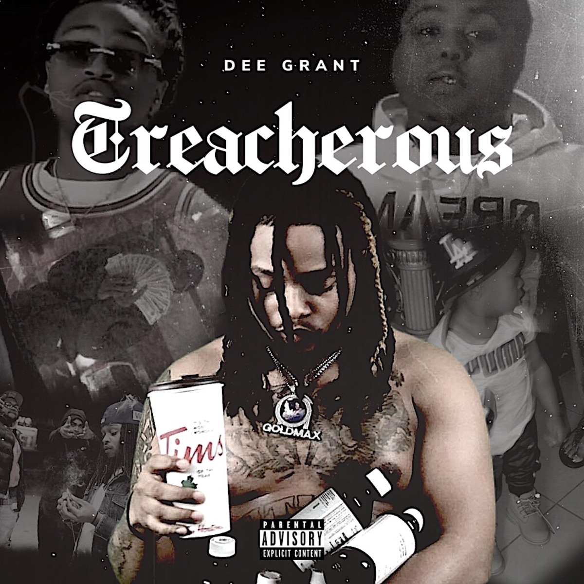 Treacherous by Dee Grant album cover