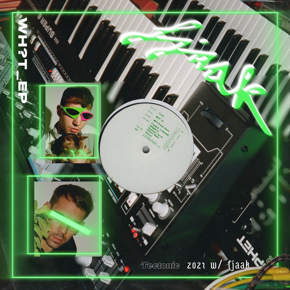 WH?T - EP by FJAAK album cover
