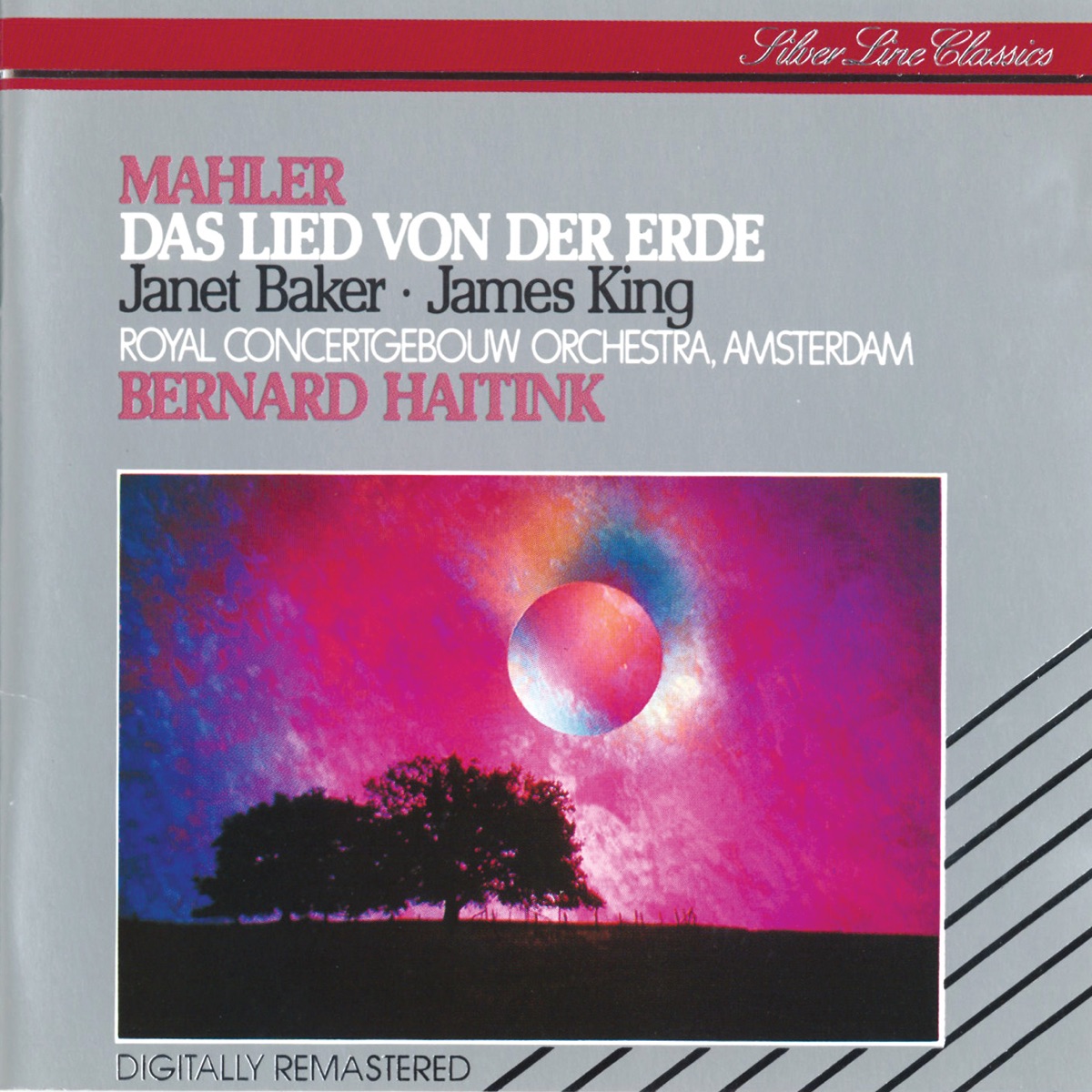 Mahler: Das Lied von der Erde by Dame Janet Baker, James King, Royal Concertgebouw Orchestra & Bernard Haitink album cover