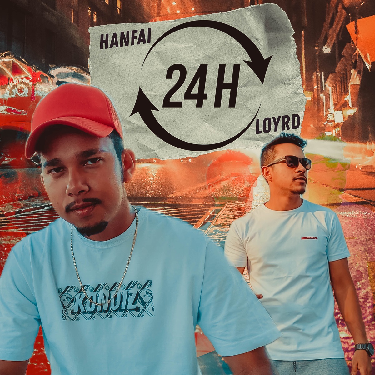 24 Horas (feat. Loyrd) - Single by Hanfai album cover