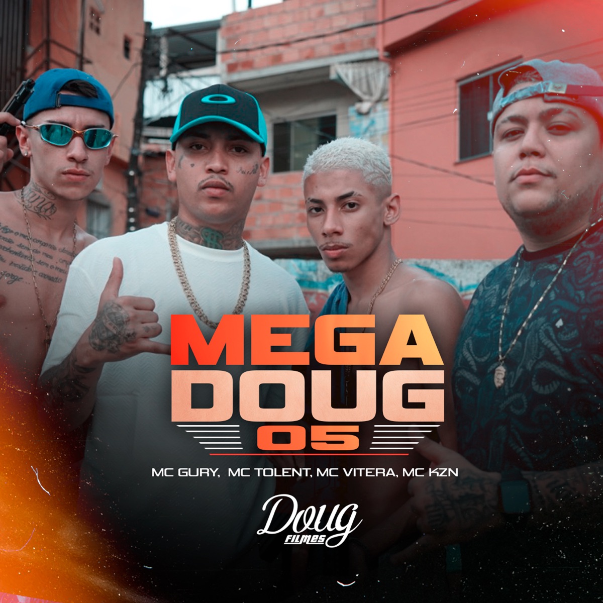 Mega Doug 05 (feat. MC KZN) by Mc Gury, Mc Tolent & Mc Vitera album cover