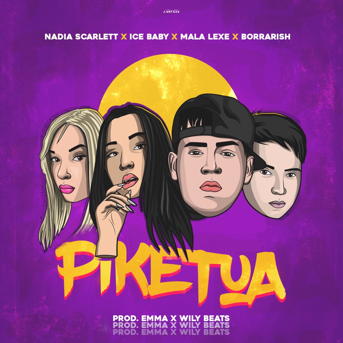 Piketua (feat. Mala Lexe & Borrarish) - Single by Ice Baby & Nadia Scarlett album cover