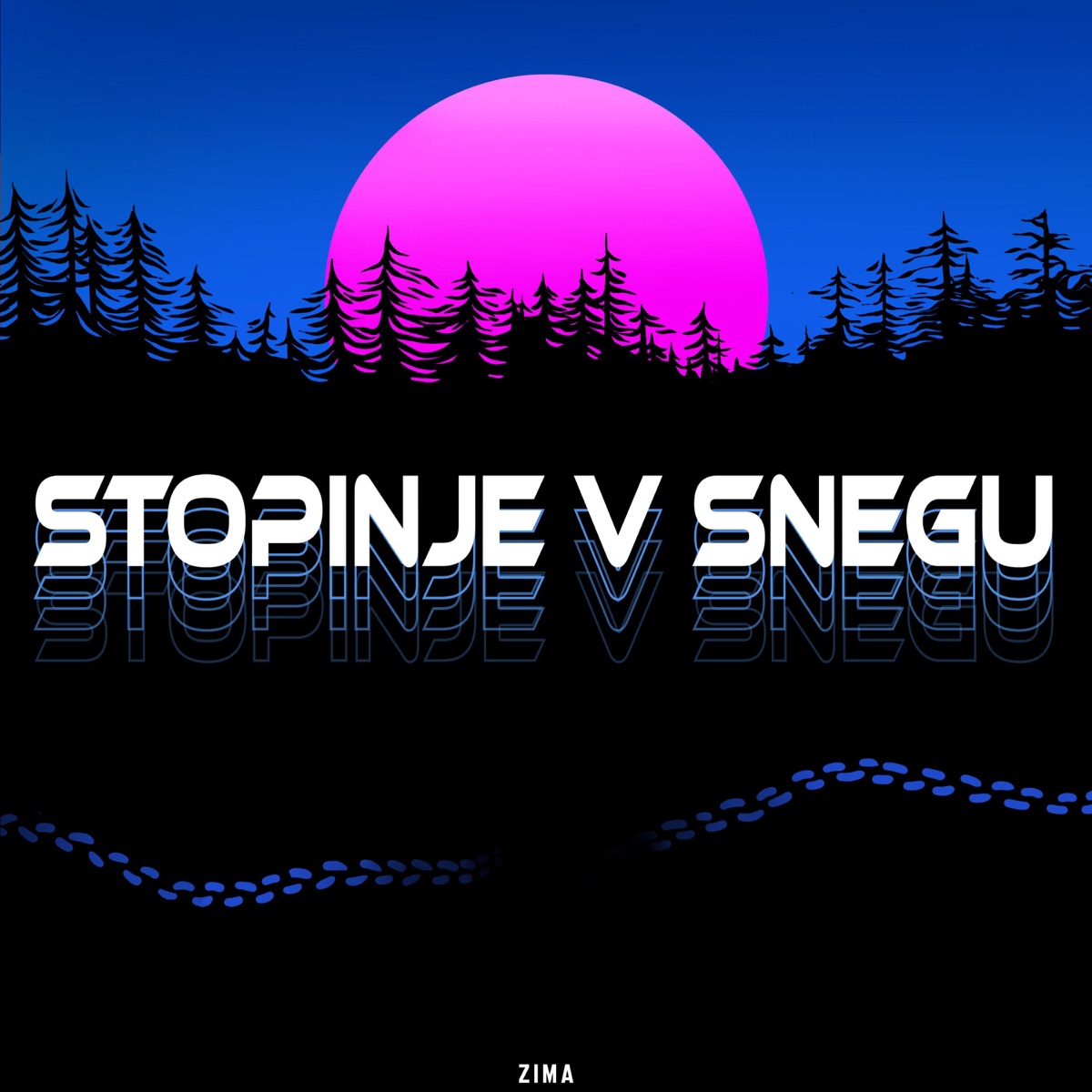 Stopinje v Snegu - Single by Zima album cover