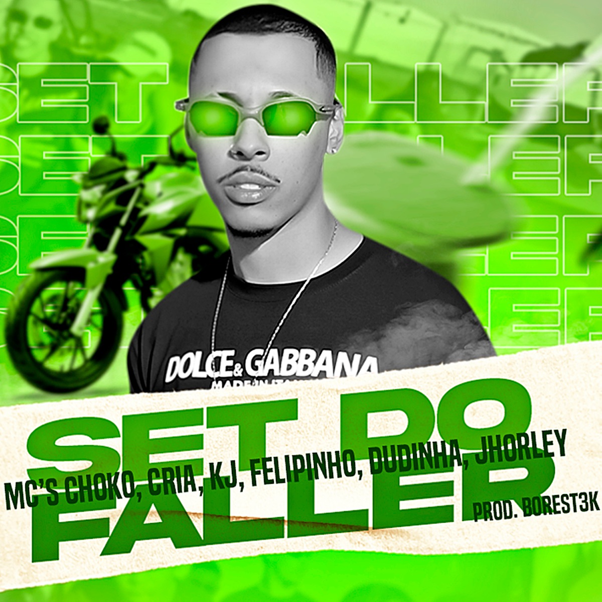 Set do Faller, Vol. 1 - Single by Faller, MC Choko, MC Cria, MC KJ, Mc Felipinho, MC Dudinha & MC Jhorley album cover