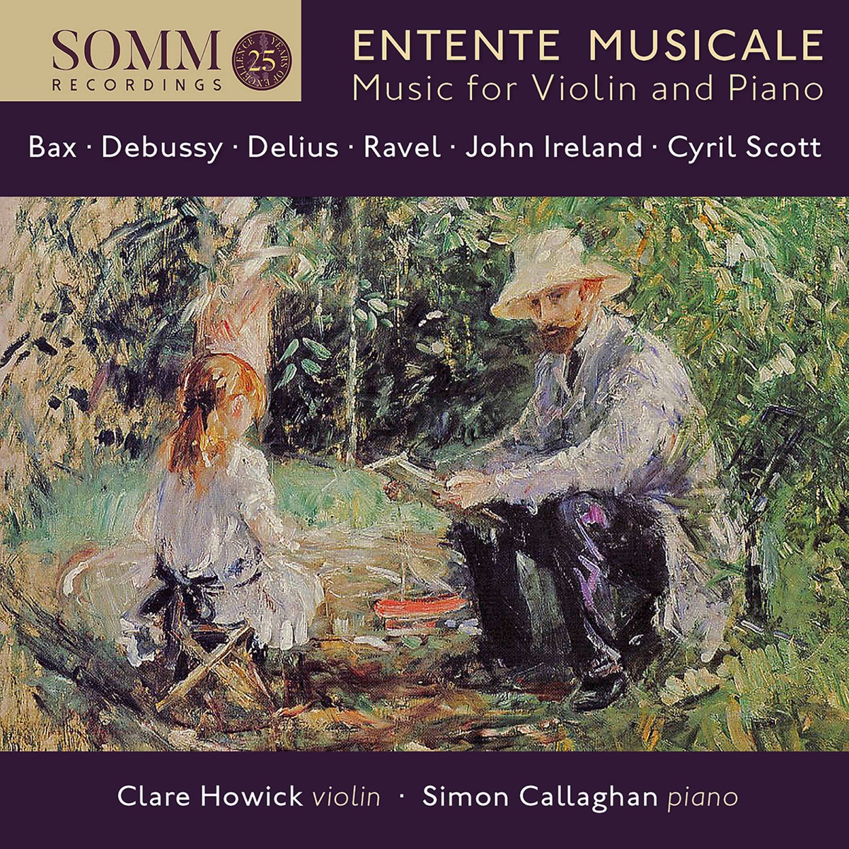 Entente musicale by Clare Howick & Simon Callaghan album cover