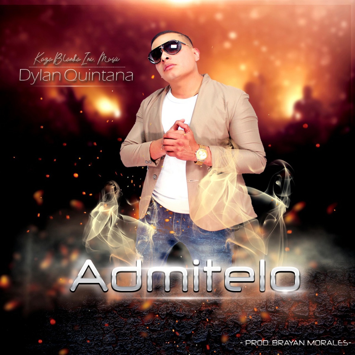 Admitelo - Single by DYLAN QUINTANA album cover