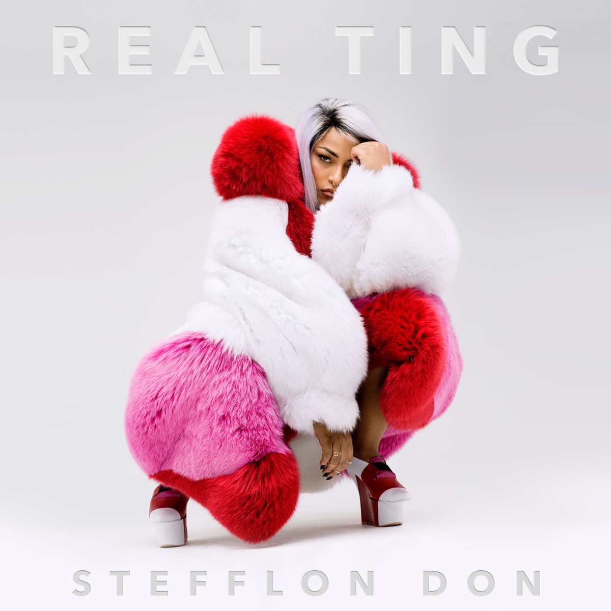 Real Ting Mixtape by Stefflon Don album cover