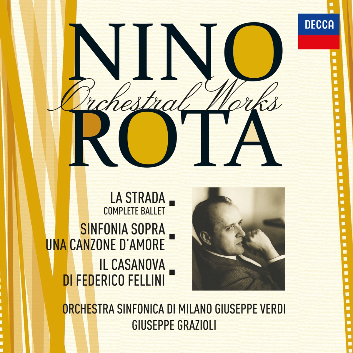 Rota: Orchestral Works (Vol. 5) by Orchestra Sinfonica di Milano Giuseppe Verdi & Giuseppe Grazioli album cover