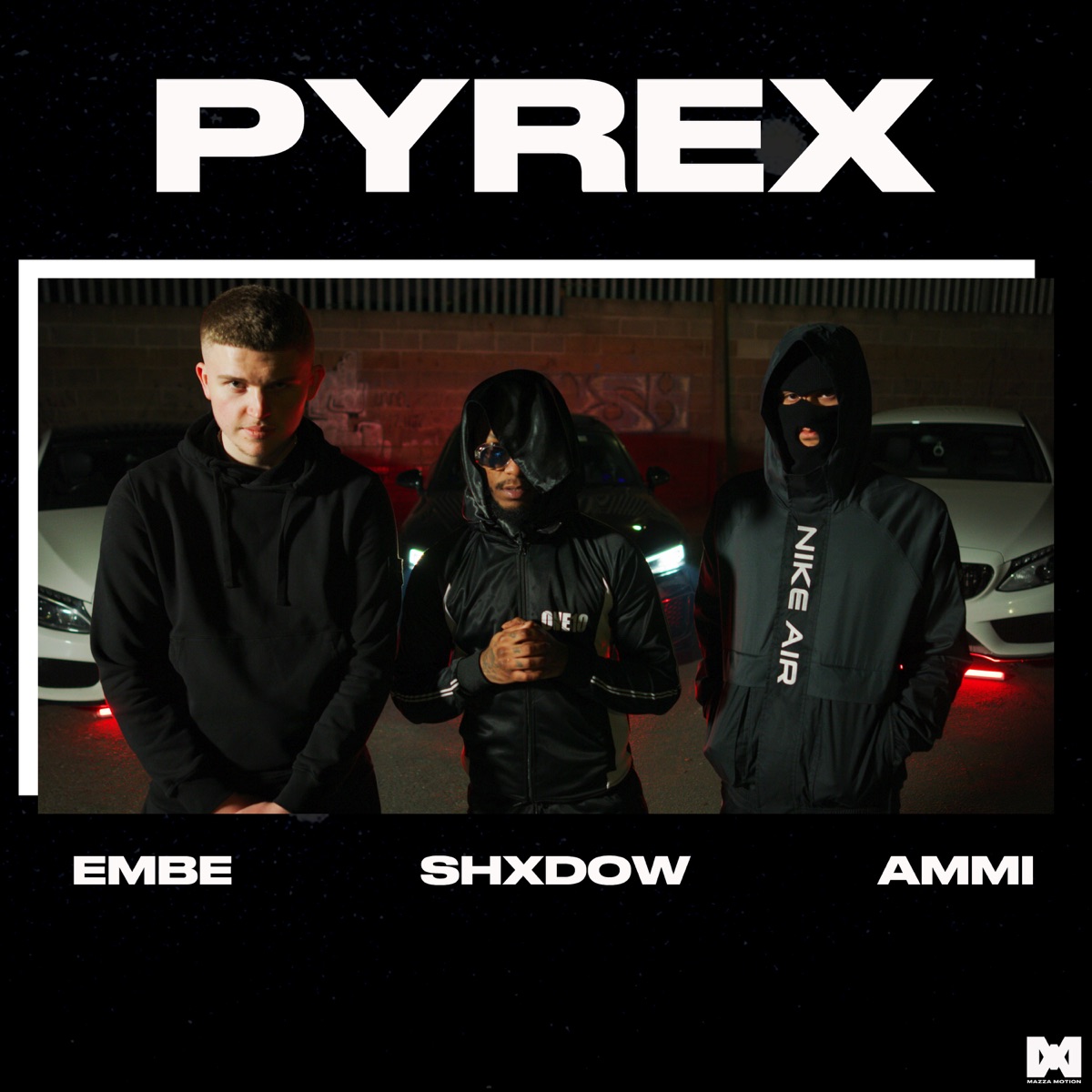 Pyrex - Single by embe, Ammi & Shxdow album cover