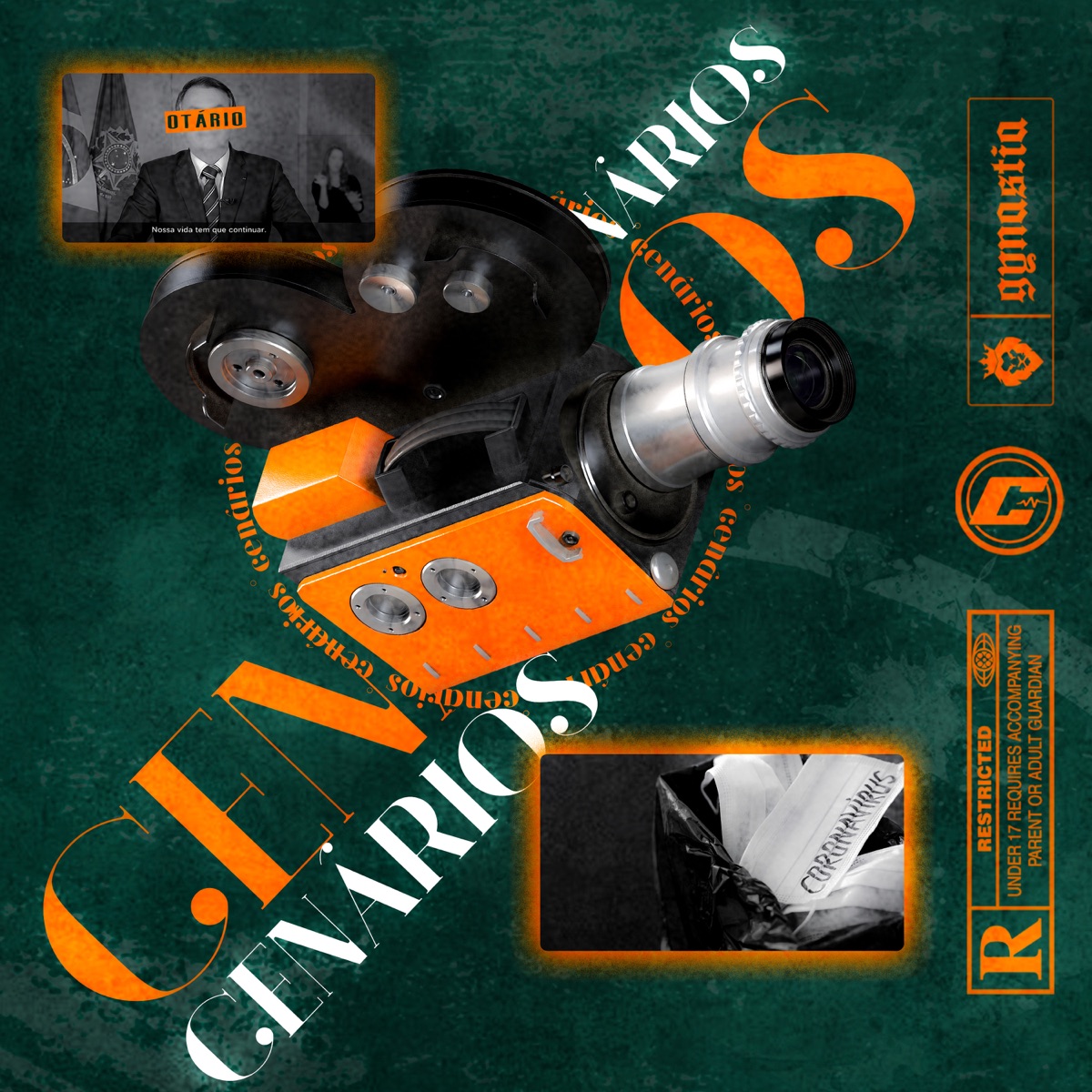 Cenários - Single by Gynastia album cover