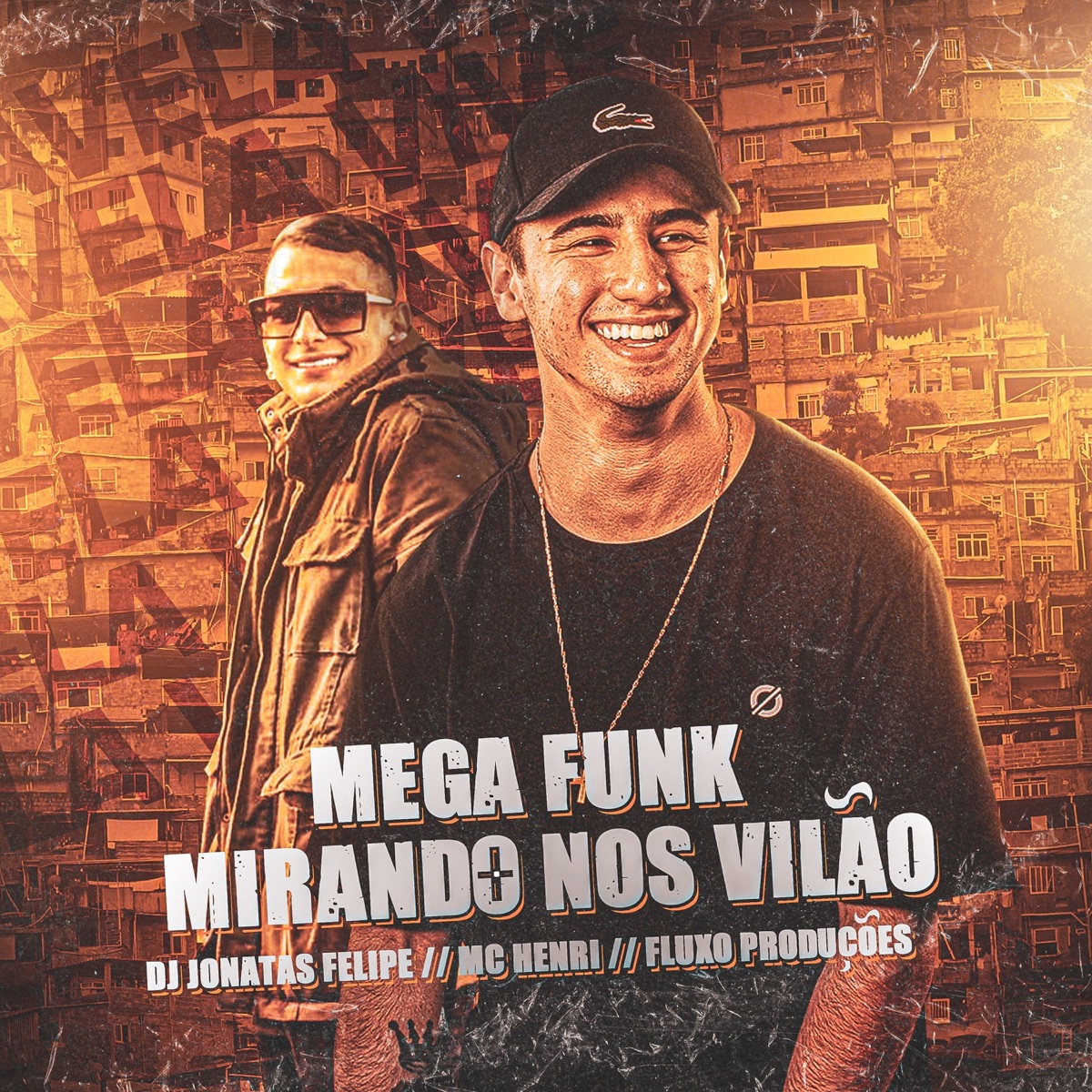 Mega Funk Mirando nos Vilão - Single by Fluxo Produções, DJ Jonatas Felipe & MC HENRI album cover