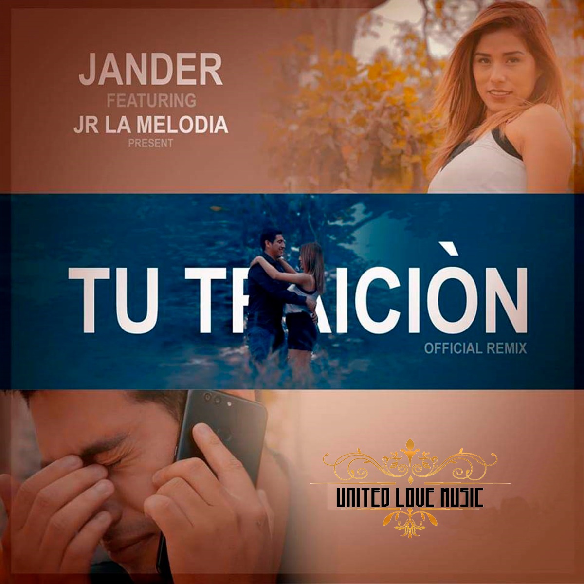 Tu Traición (Remix) [feat. JR La Melodia] - Single by Jander album cover