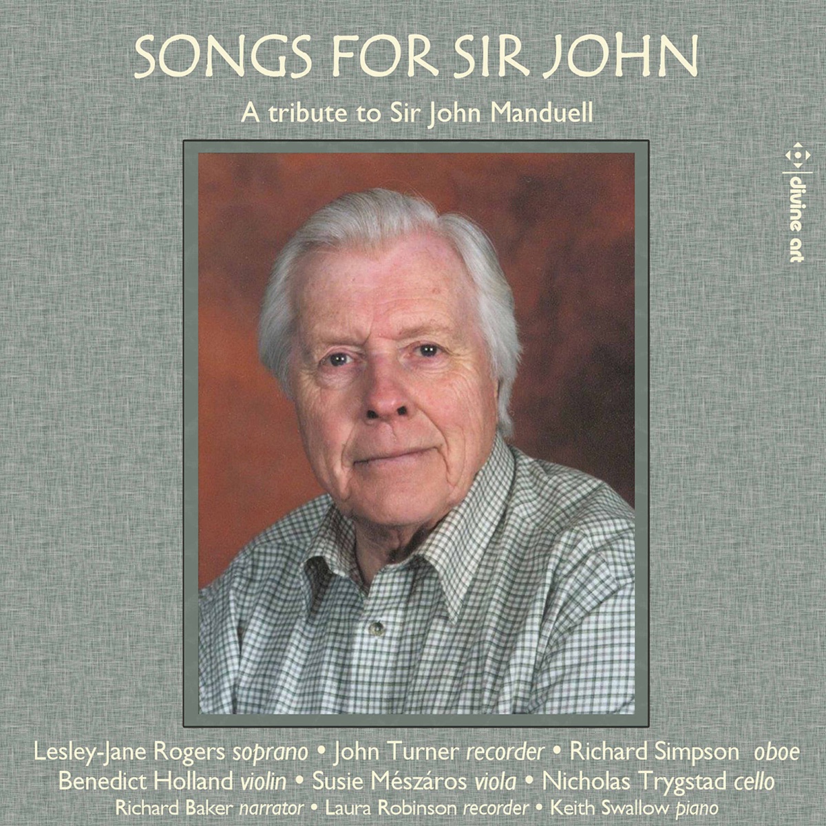 Songs for Sir John by Lesley-Jane Rogers & John Turner album cover