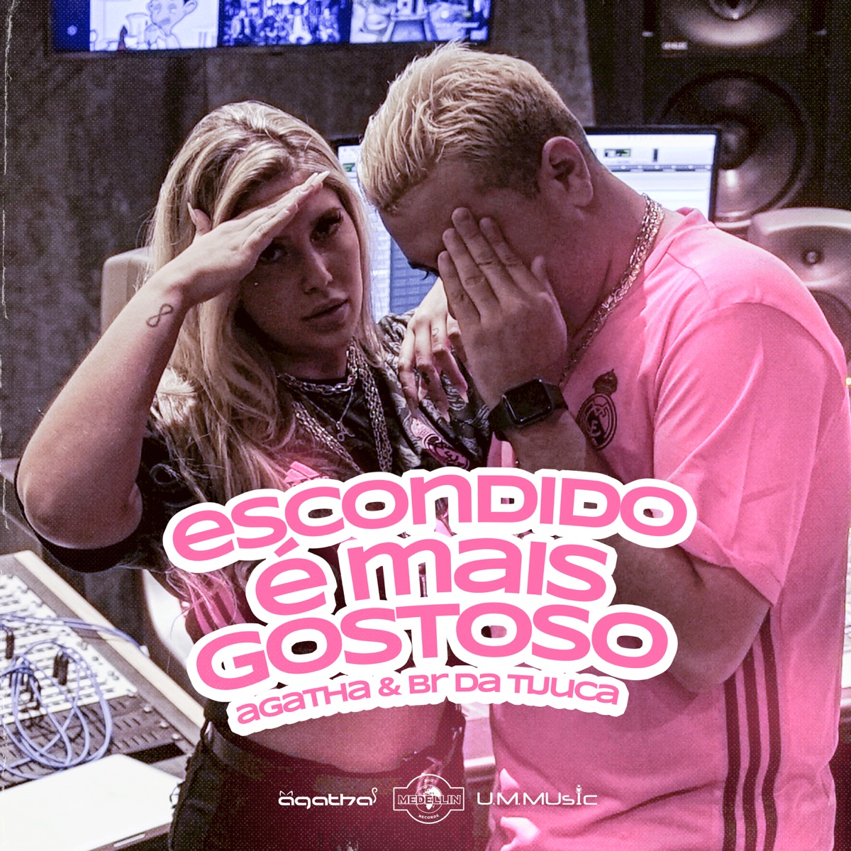 Escondido É Mais Gostoso - Single by BR DA TIJUCA & Ágatha album cover