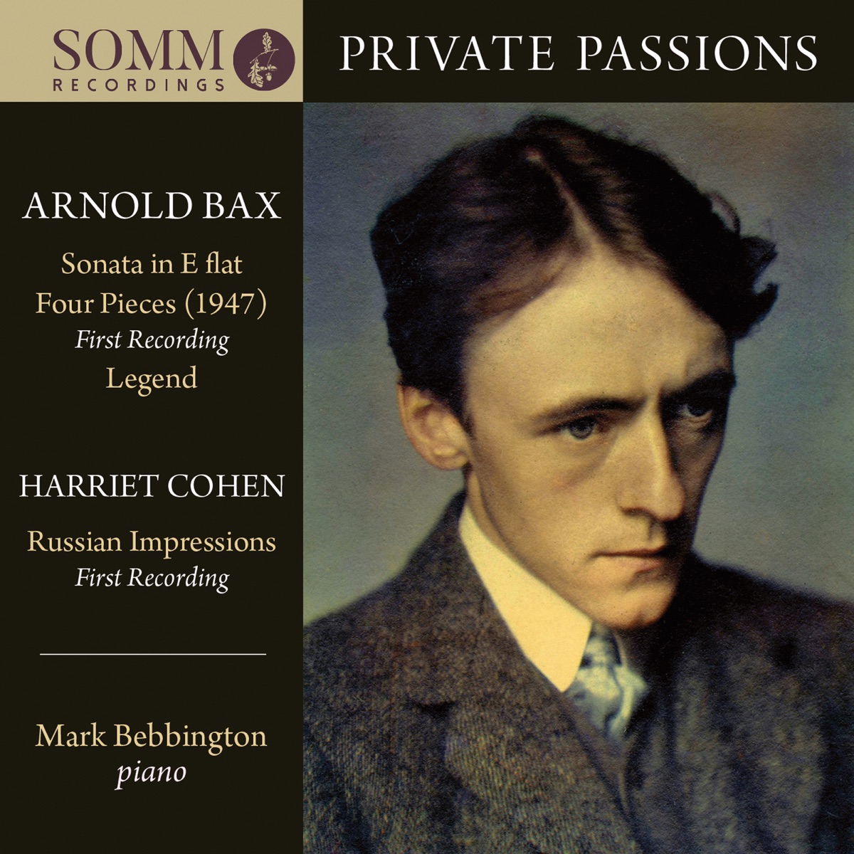 Private Passions by Mark Bebbington album cover