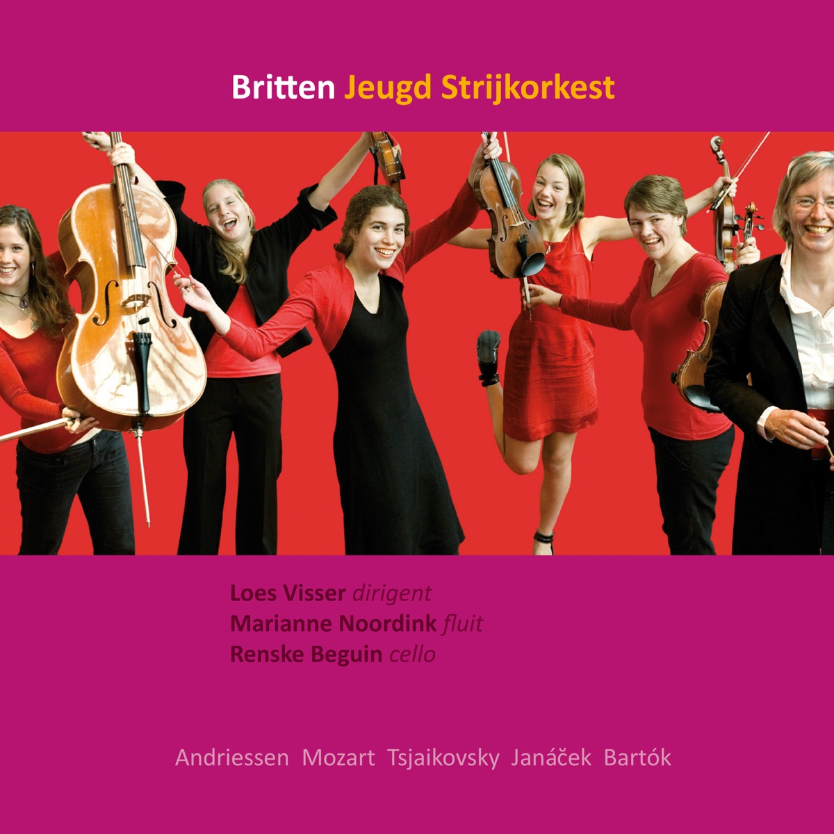 Britten 2009 by Britten Jeugd Strijkorkest & Loes Visser album cover