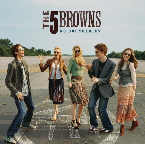 No Boundaries by The 5 Browns album cover