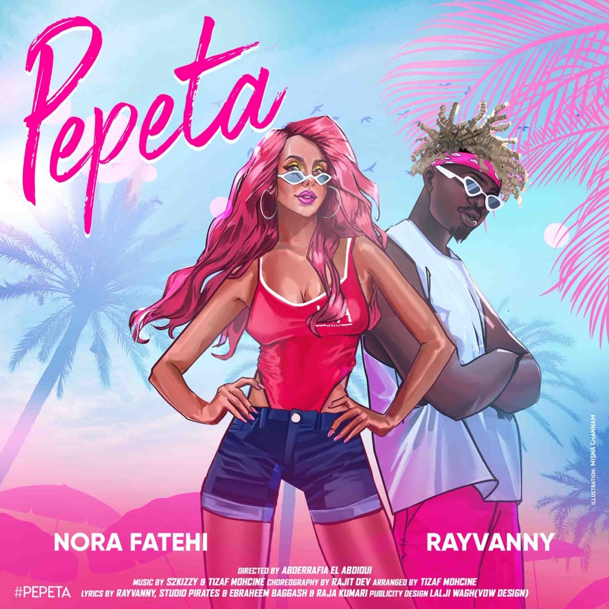 بيبيطا (feat. Rayvanny) - Single by Nora Fatehi album cover
