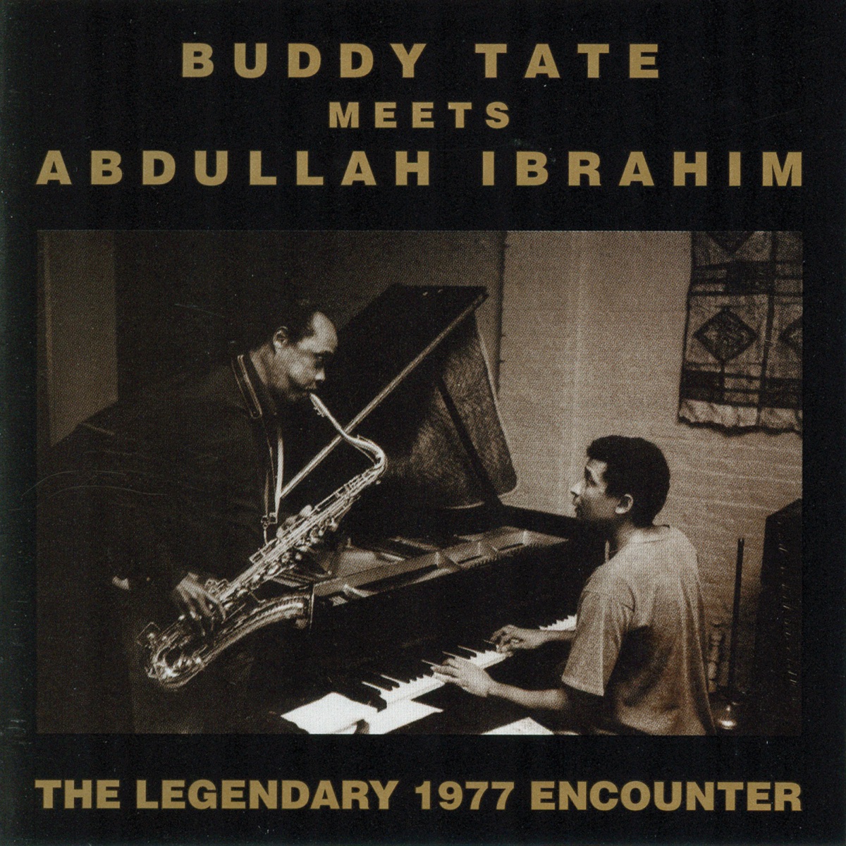 Tate Meets Brand by Buddy Tate & Abdulla Ibrahim album cover
