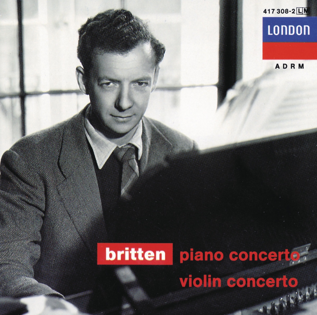 Britten: Piano Concerto - Violin Concerto by Mark Lubotsky, Sviatoslav Richter & English Chamber Orchestra album cover