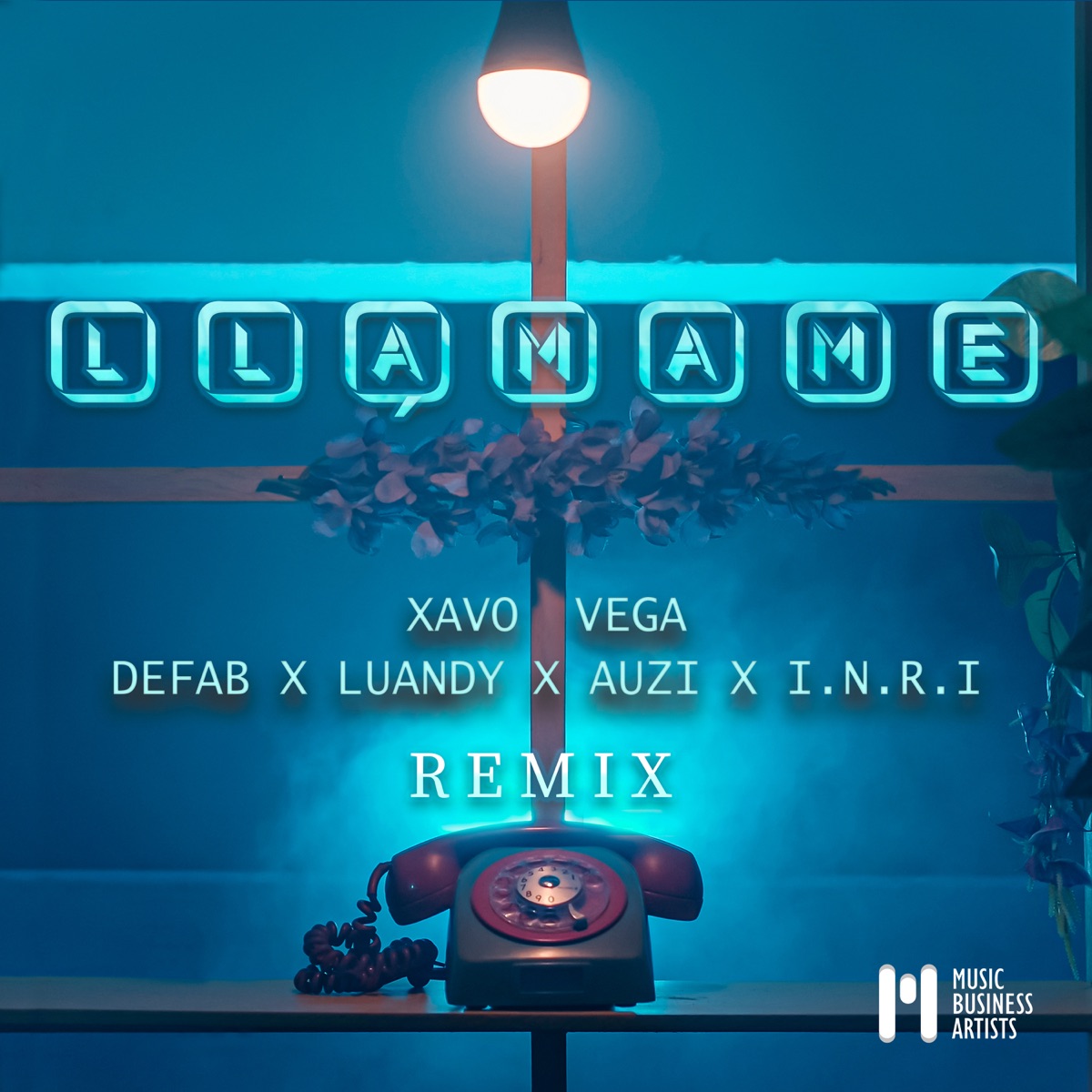 Llámame (Remix) [feat. Auzi & I.N.R.I] - Single by Xavo Vega, Defab & Luandy album cover