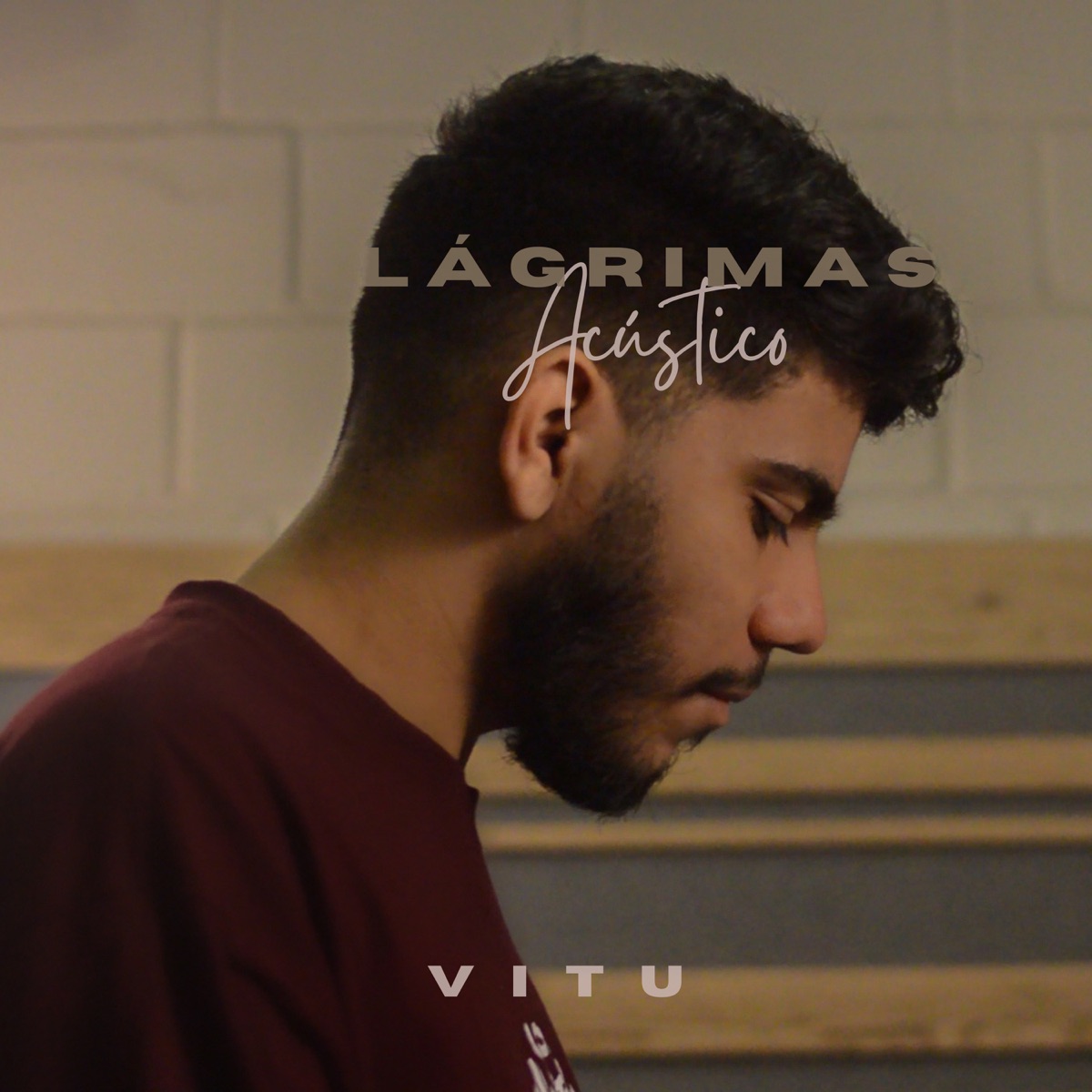 Lágrimas (Acústico) - Single by Vitu album cover