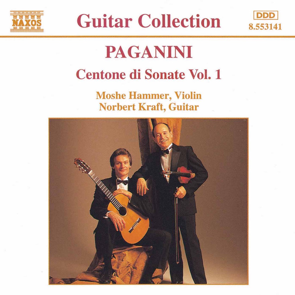 Paganini: Centone di sonate, Vol. 1 by Moshe Hammer & Norbert Kraft album cover