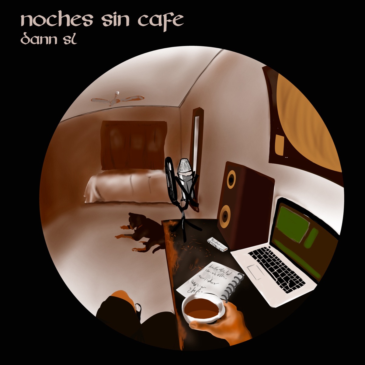 Noches Sin Café - EP by Dann SL album cover