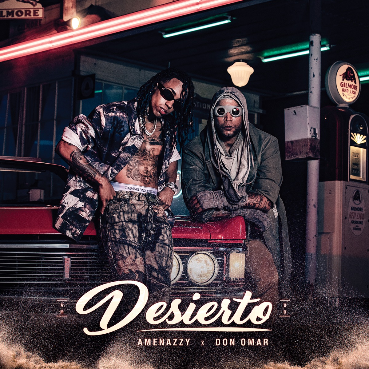 Desierto - Single by Amenazzy & Don Omar album cover