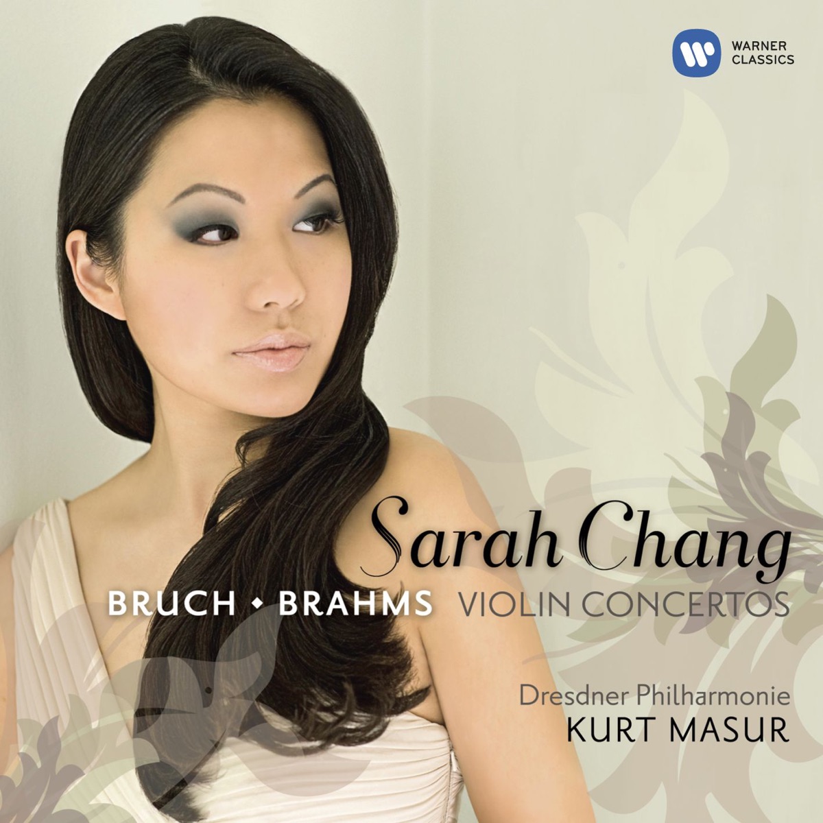 Bruch/Brahms: Violin Concertos by Sarah Chang, Dresdner Philharmonie & Kurt Masur album cover