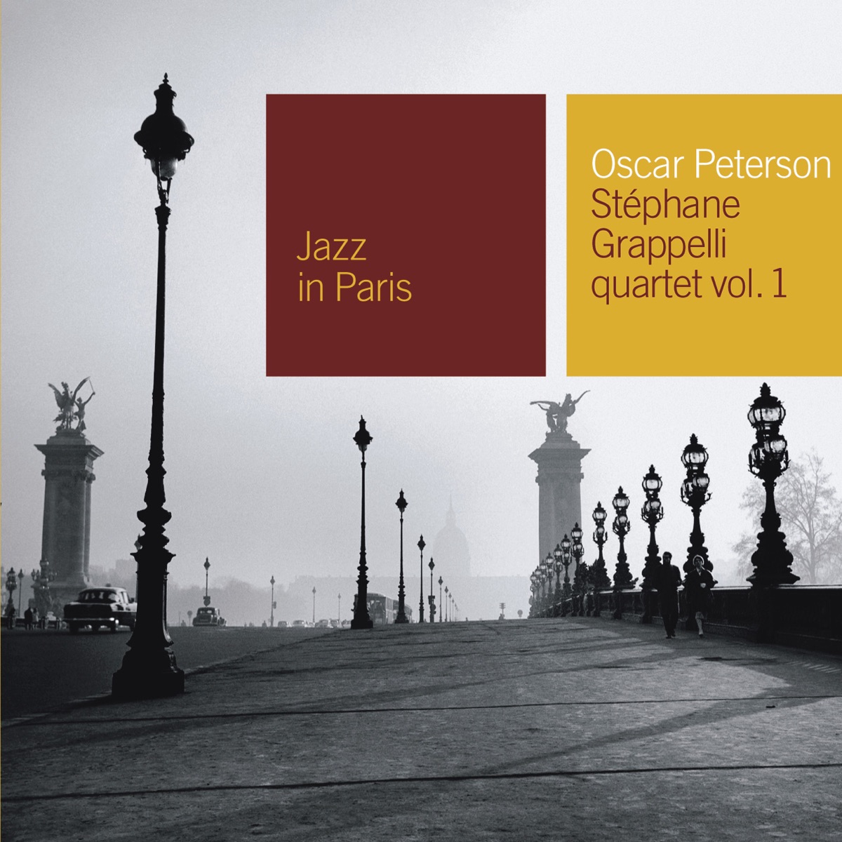 Peterson-Grappelli Quartet Vol. 1 by Oscar Peterson & Stéphane Grappelli album cover