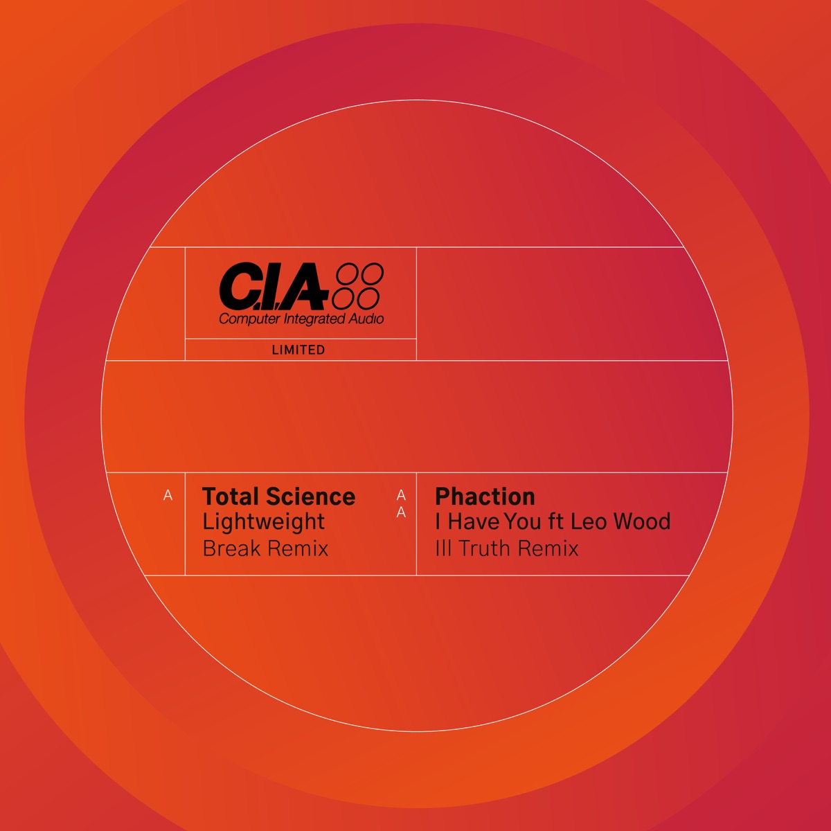 Lightweight (Break Remix) / I Have You (Ill Truth Remix) - Single by Total Science & Phaction album cover