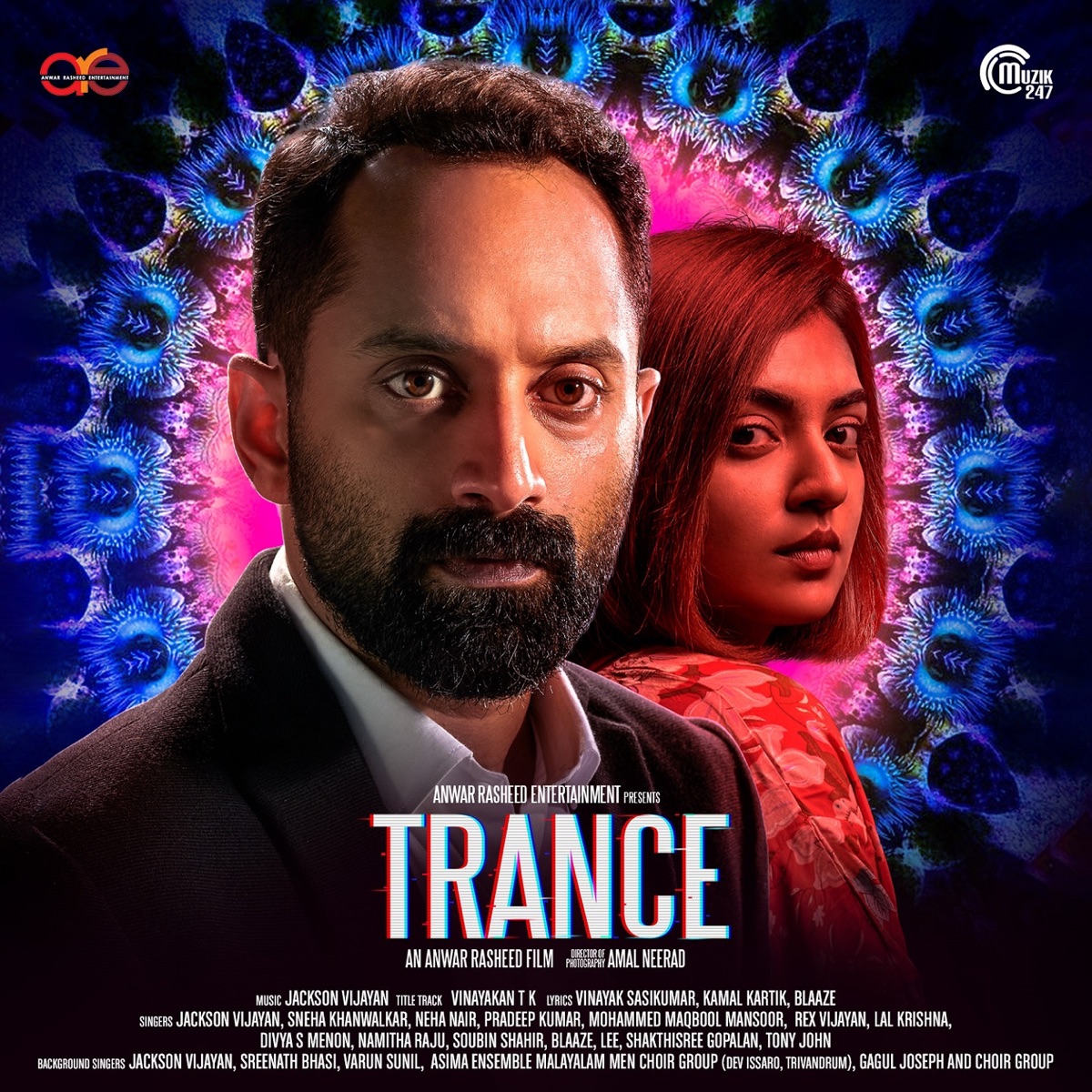 Trance (Original Motion Picture Soundtrack) by Jackson Vijayan & Vinayakan T K album cover
